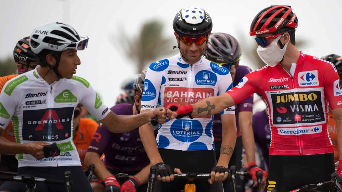 Primoz Roglic habló sobre accidente de Egan Bernal