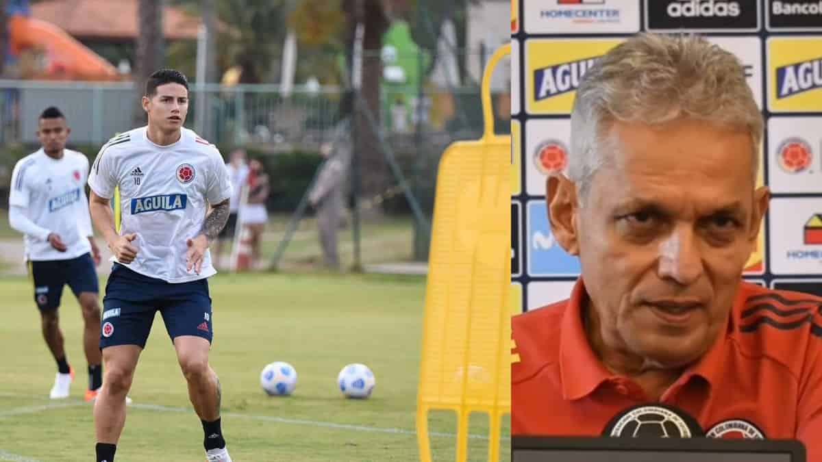 Reinaldo Rueda habló sobre el nivel de James Rodríguez en Colombia