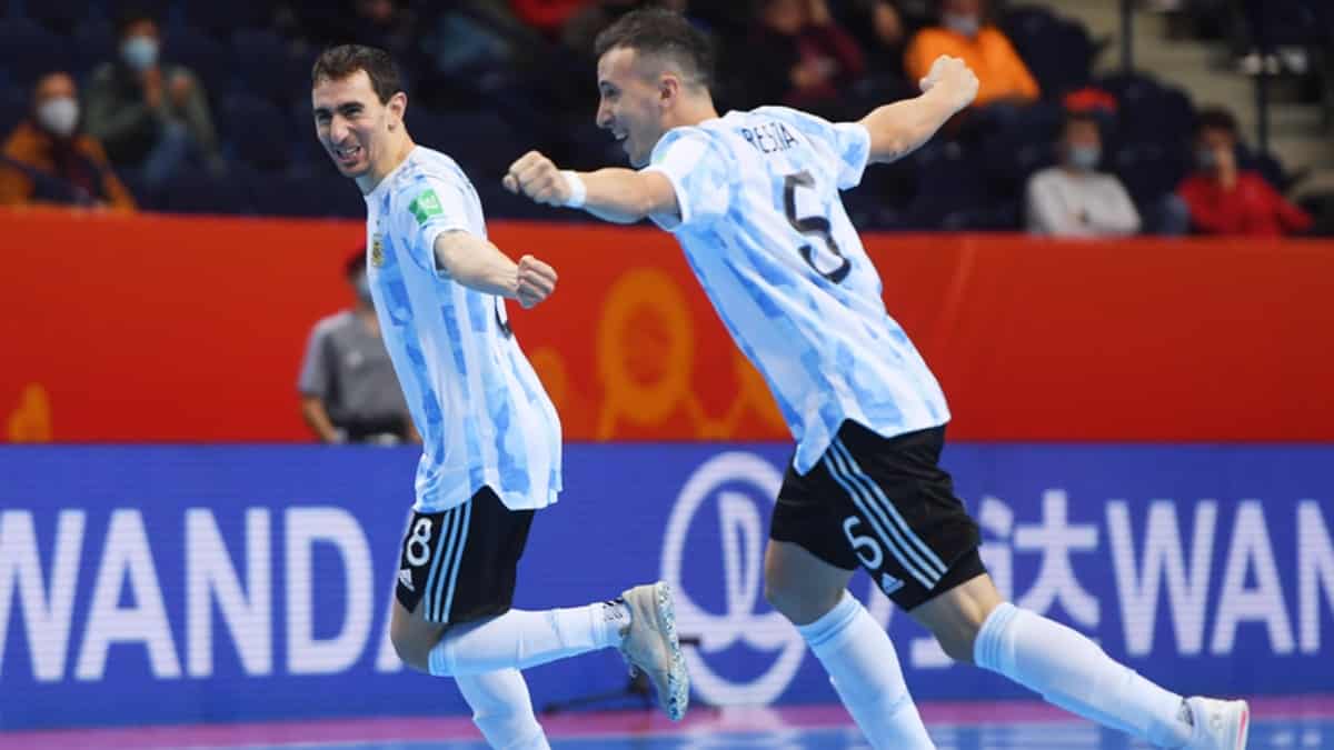 Rusia vs Argentina, cuartos de final del Mundial FIFA Futsal