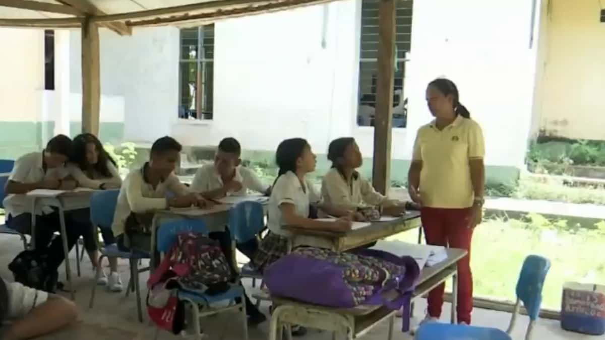 El terrible estado de colegios de Magdalena