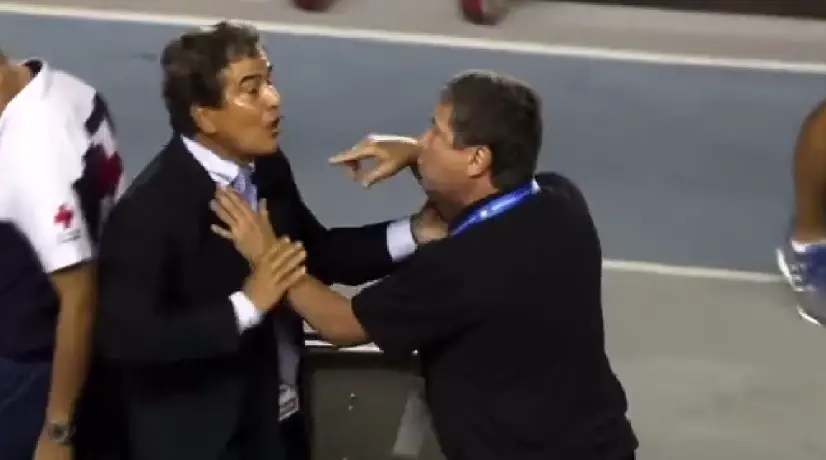 Bolillo y Pinto no se saludaron