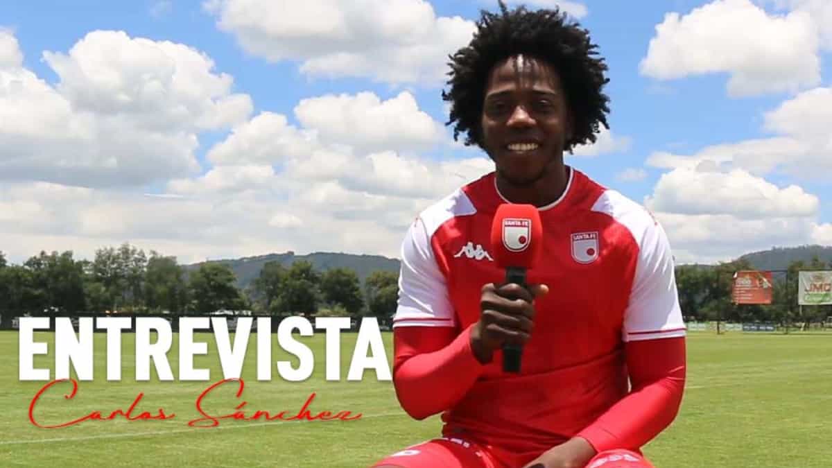 Carlos Sánchez / Santa Fe Carlos Sánchez y los motivos de su decisión de jugar en Santa Fe