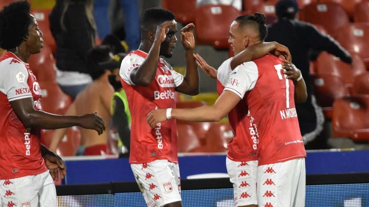 Santa Fe golea a Jaguares en la Liga BetPlay
