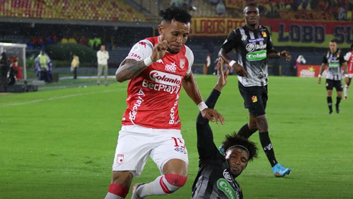 Goles Santa Fe 2-0 Pereira, cuadrangulares Liga BetPlay 2022-II