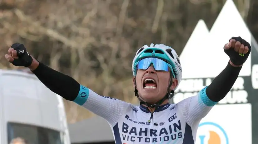 Santiago Buitrago, el colombiano que brilló en la París-Niza: “Ganar en Francia es especial para mí”