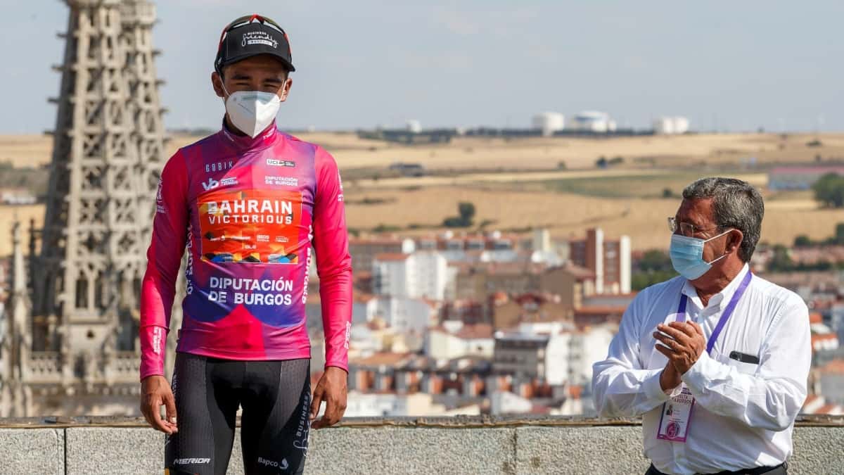 Declaraciones Santiago Buitrago, etapa 1 de la Vuelta a Burgos 2022