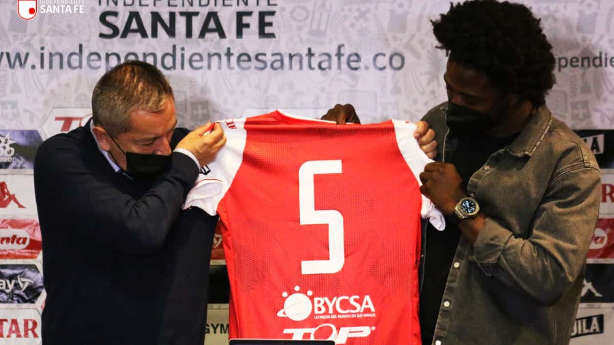 Carlos Sánchez / Santa Fe Carlos Sánchez habló sobre su llegada a Santa Fe