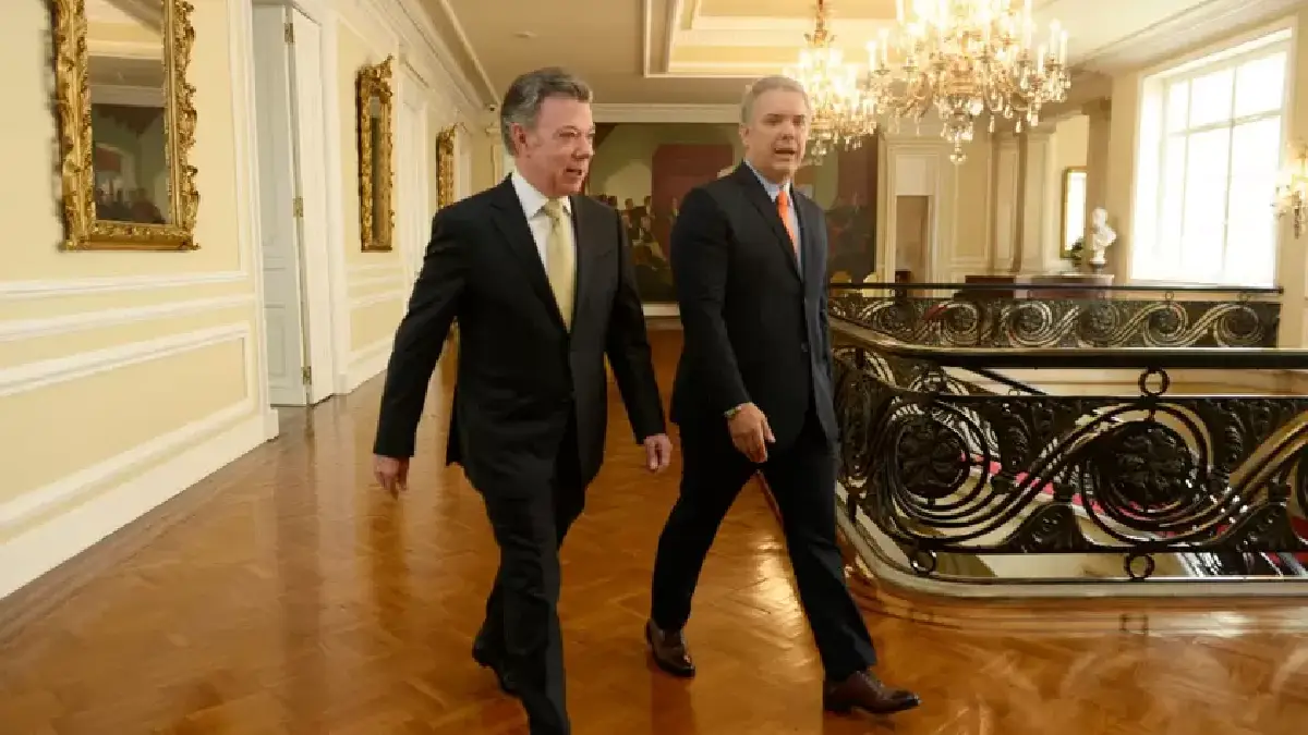 Foto: Archivo RCN Juan Manuel Santos critica a Duque por afectar la paz