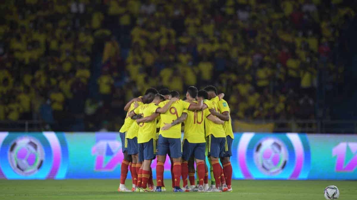 Selección Colombia: formación contra Bolivia, Eliminatorias