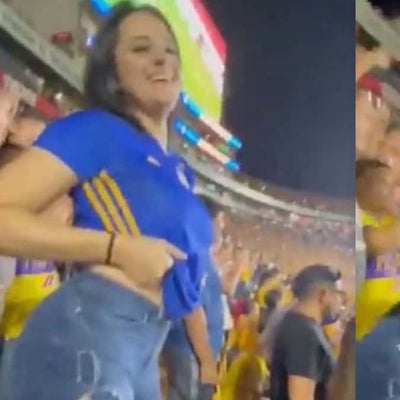 ¡Sin escrúpulos! La aficionada que mostró sus senos en celebración de