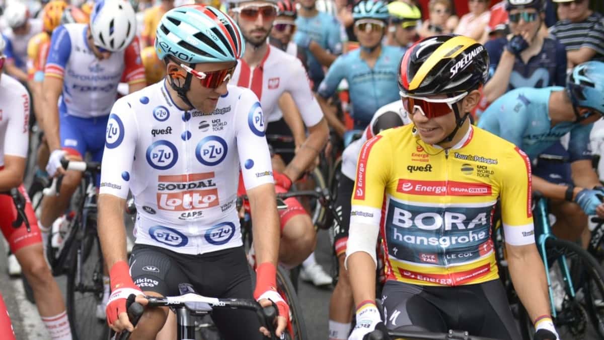 Sergio Higuita líder del Tour de Polonia 2022 tras etapa 5