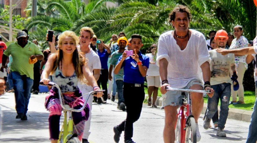 Shakira y su emotivo mensaje para Carlos Vives en Instagram