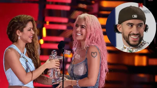 Bad Bunny le lanzó 'dardos' a Shakira y Karol G: "Los hombres lloran, pero sin parar de facturar"