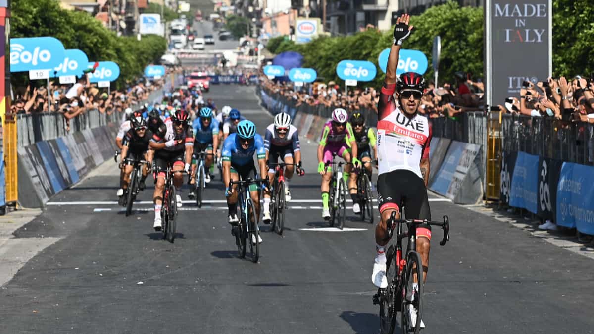 Juan Sebastián Molano victoria primera etapa Giro de Sicilia