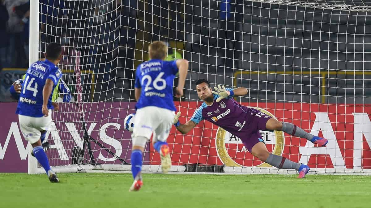 David Macalister Silva, Millonarios 1-2 Fluminense: Copa Libertadores