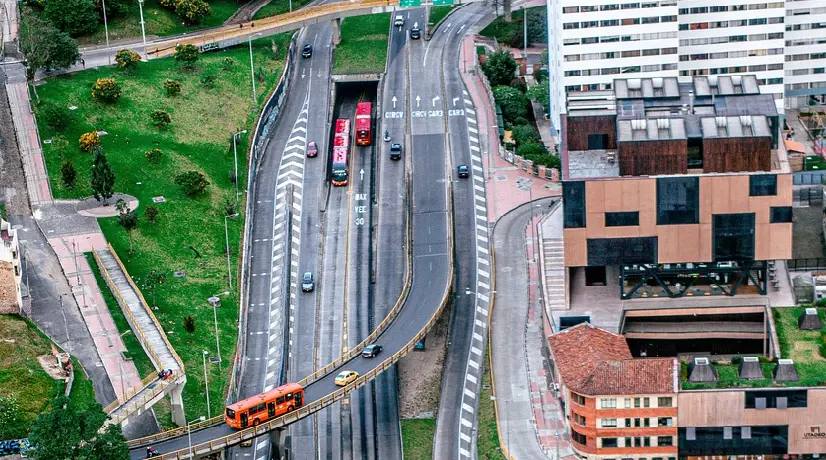 Aumento de siniestros en Bogotá vías con más accidentes
