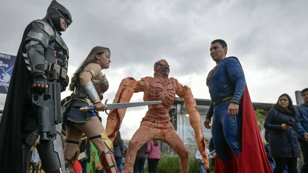 El SOFA arrancó con menos de 2.000 metros cuadrados y hoy tenemos 23 pabellones. Foto: AFP