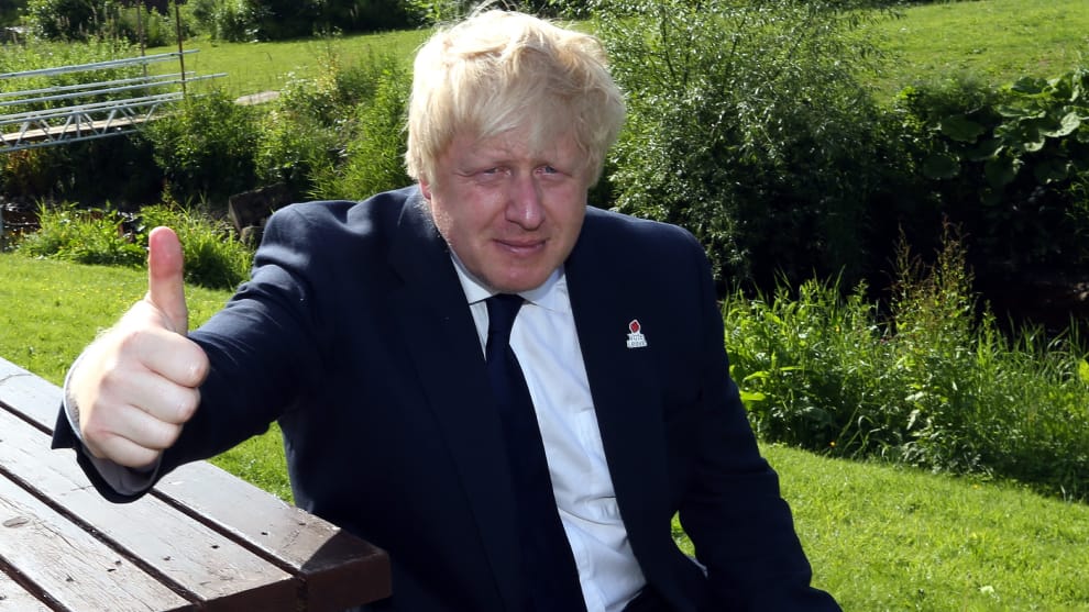 Boris Johnson, premier británico