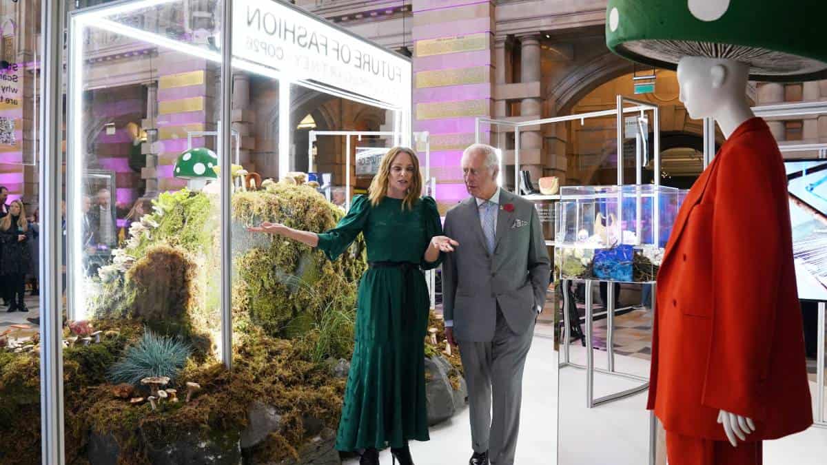 Diseñadora Stella McCartney asistió a la COP26 para hablar de moda