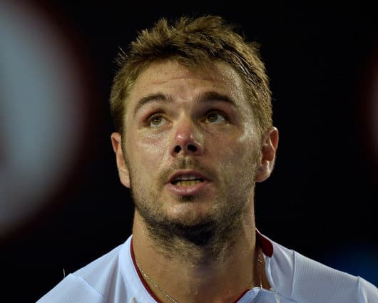 Stanislas Wawrinka, tenista suizo. AFP