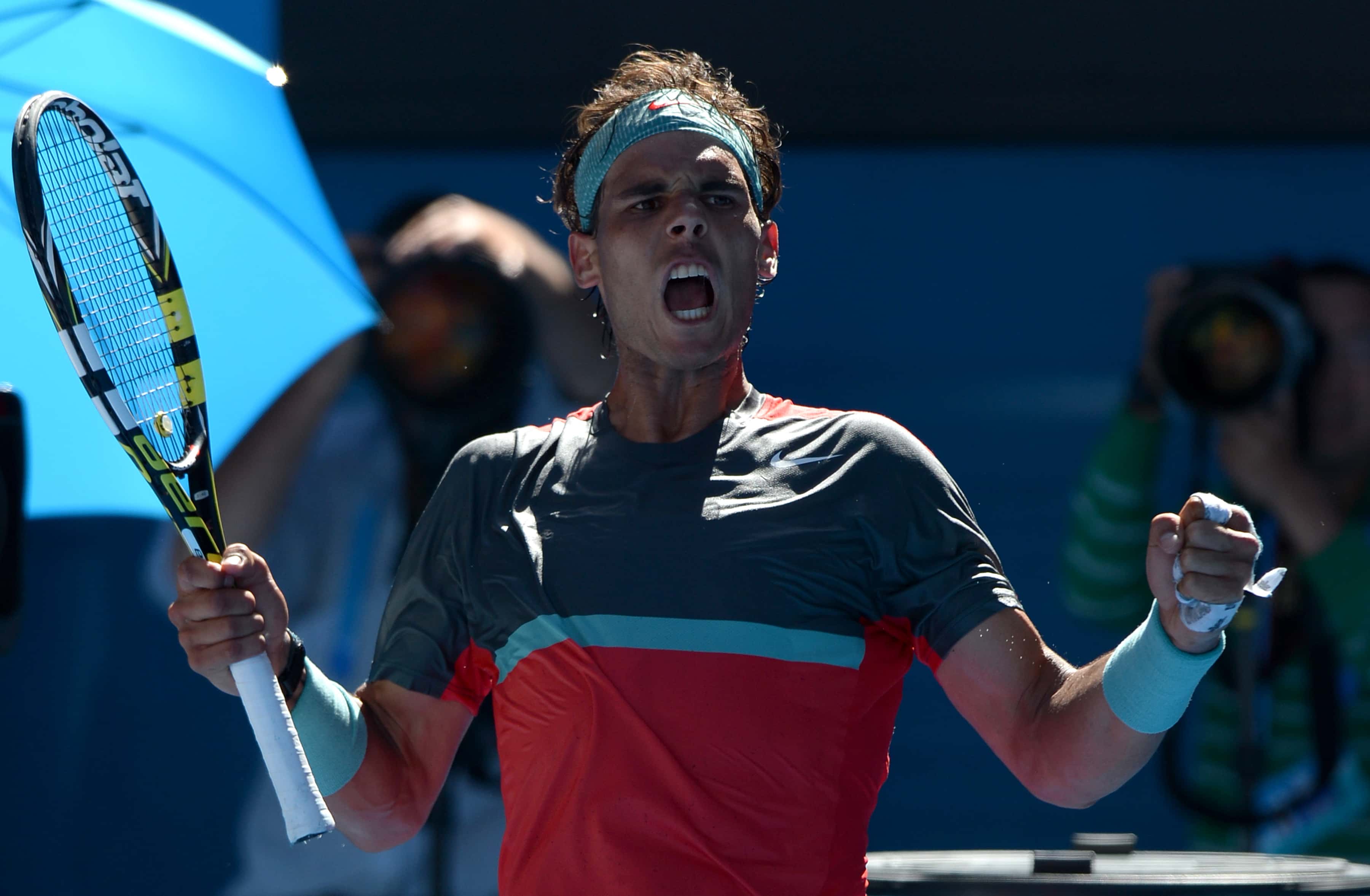 Nadal jugará su cuarta semifinal en Melbourne. AFP