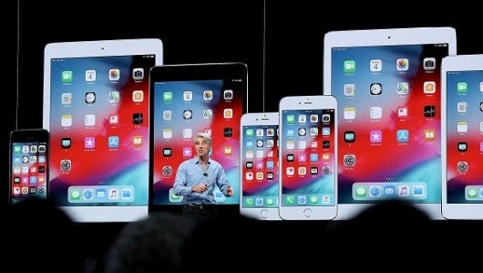 FOTO: Lanzamiento iOs 12. AFP