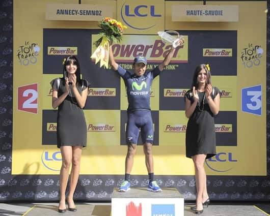 Nairo Quintana, subcampeón del Tour de Francia 2013. Foto: AFP