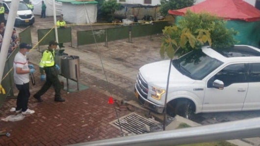 El lugar de los hechos.