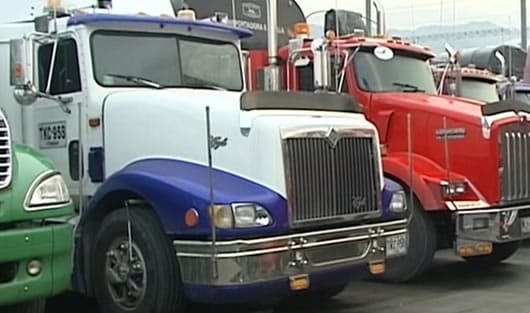 Descontento por parte de los transportadores por el aumento del ACPM. Foto: NoticiasRCN