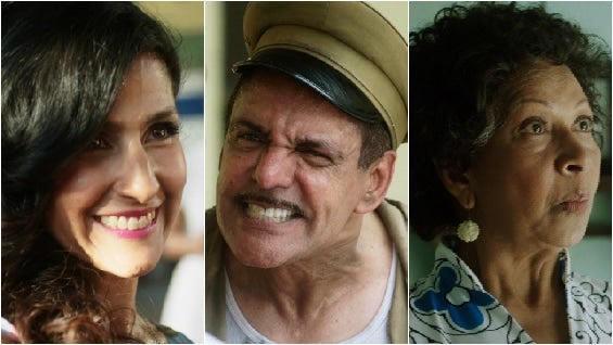 Aida Bossa, Moisés Angulo y Margoth Velásquez.