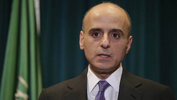 Adel Al Jubeir, embajador de Arabia Saudita en Washington. Foto: AFP.
