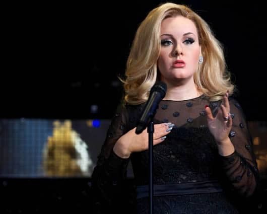 Adele, cantante británica. Foto: AFP