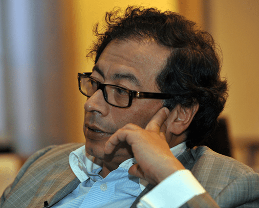 Gustavo Petro, alcalde de Bogotá. Foto: AFP