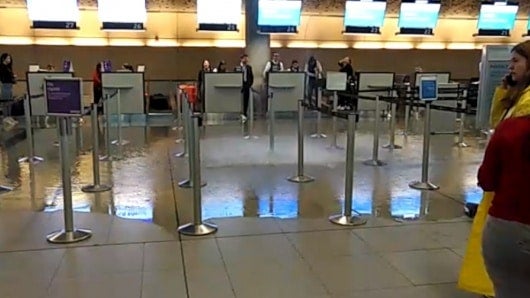 El aeropuerto El Dorado.