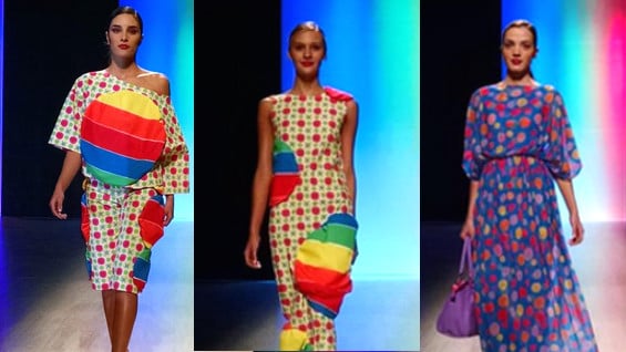 Agatha Ruíz de la Prada fue la encargada de cerrar el primer día del encuentro.