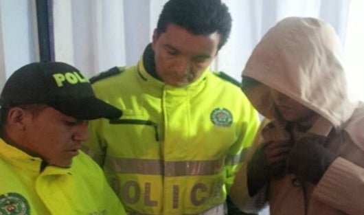 La captura se realizó este viernes en horas de la tarde al norte de Bogotá. Foto: NoticiasRCN