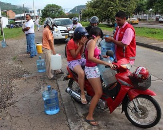 Desde mayo de 2011, Casanare se quedó sin suministro de agua. Foto: @rafacolontorres