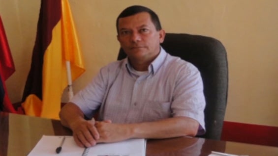 Alcalde de Icononzo (Tolima), Reyes Cortés Hernández. Foto: NoticiasRCN.com