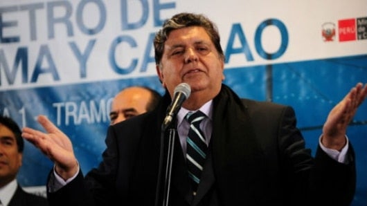 Alan García fue presidente de Perú en 1985-1990 y 2006-2011. Foto: AFP/Ernesto Benavides