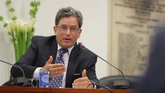 Alberto Carrasquilla, ministro de Hacienda. Foto: Twitter