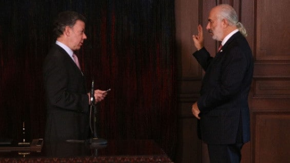 Furmanski juró como embajador el pasado 2 de octubre ante el presidente Juan Manuel Santos. Foto: oficial.