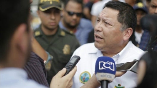 El alcalde de Cartagena, Manuel Vicente Duque. Foto: Oficial.