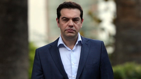Alexis Tsipras, primer ministro de Grecia. Foto: AFP