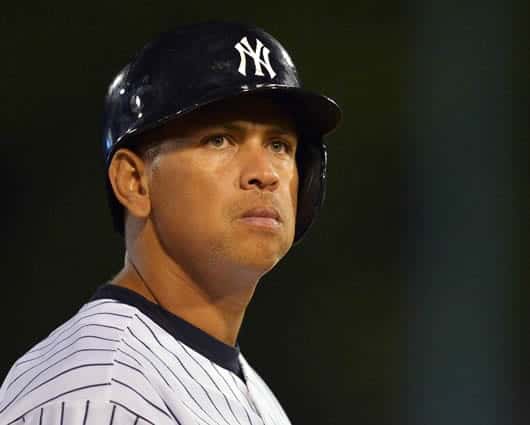 Alex Rodriguez. Foto:AFP