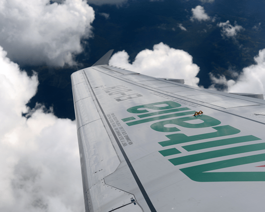 La medida será válida para los vuelos de todas las aerolíneas europeas. Foto: AFP.
