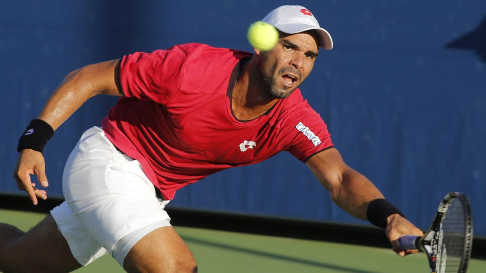 Alejandro Falla, tenista colombiano. AFP
