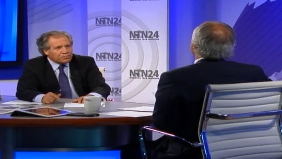 Luis Almagro, secretario general de la OEA. Foto: NoticiasRCN.com