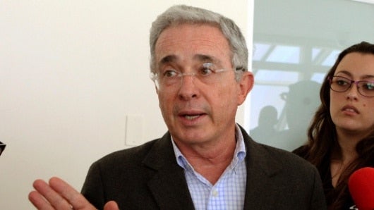 Expresidente Álvaro Uribe. Foto: EFE