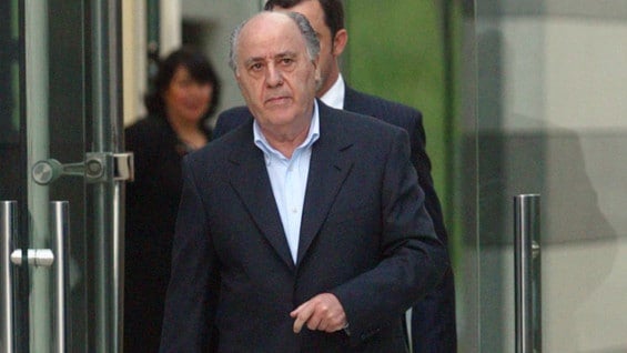 Amancio Ortega. Foto: AFP.