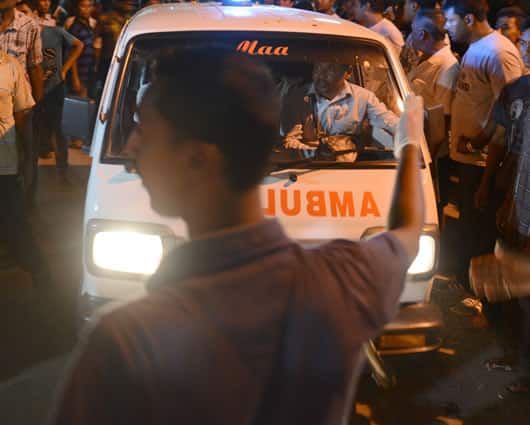 Los estudiantes permanecen bajo la custodia de las autoridades. Foto: AFP.